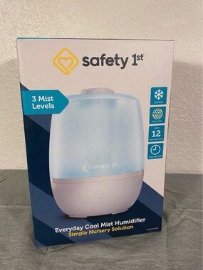 Safety 1st Cool Mist Humidifier - White and Light Blue